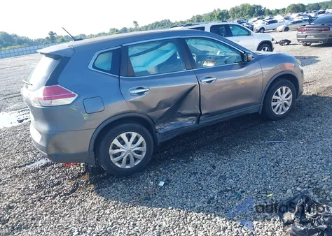 2015 Nissan Rogue S z USA, uszkodzony, nr VIN KNMAT2MT7FP562599